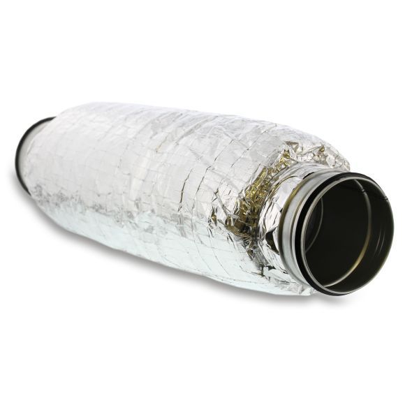 Panflex Master ISO AKS geluiddemper met aansluitbussen D160mm L1 meter | 386.160.10.01